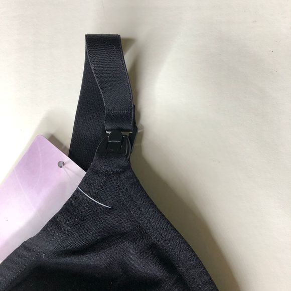 I Love Sia Black Nursing Bra, XL - Picture 3 of 3